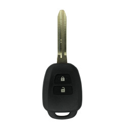 Корпус ключа TOYOTA RAV4 с 2015 года две кнопки, лезвие TOY43R
