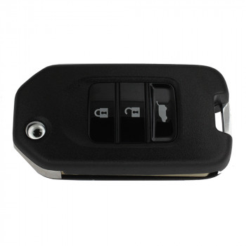 Ключ выкидной для Хонда CRV 4 с тремя кнопками. Европейский 433Mhz,  Hitag-3 -оригинал