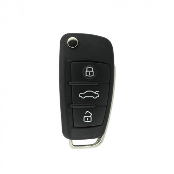 Audi Q7 A6 ключ выкидной три кнопки 4F0 837 220R 868Mhz для европейских моделей оригинал 