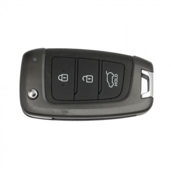 Ключ Hyundai I30 PD с 2016 года выкидной три кнопки, лезвие KIA7 с чипом 6F-60