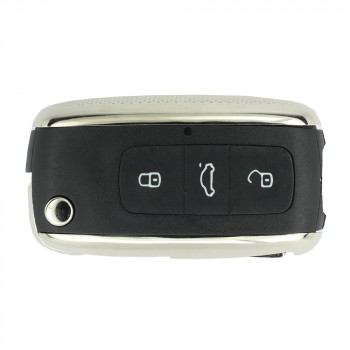 Корпус выкидного ключа для тюнинга VW Seat Skoda c тремя кнопками