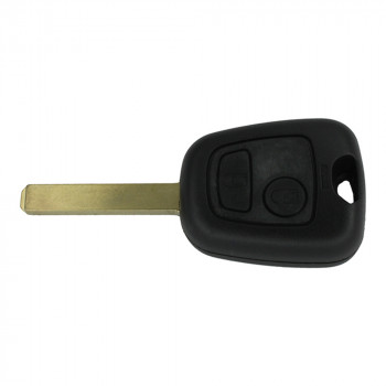 Ключ Ситроен с дистанционным управлением с двумя кнопками, лезвие VA2