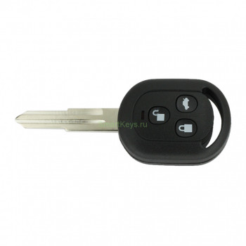 Ключ дистанционный Шевроле Лачетти (Chevrolet LACETTI) три кнопки с чипом 4D-60