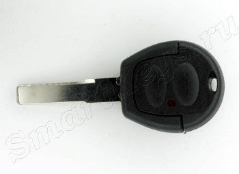 Ключ с дистанционным управлением VW с двумя кнопками, ID48 