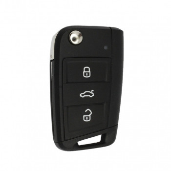 Ключ VW  дистанционный 433Мгц с чипом 5С  без keyless 