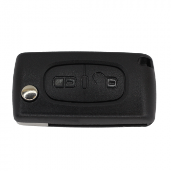 Корпус выкидного ключа Peugeot 307 308 207, 2 кнопки, лезвие VA2 по каталогу SILCA