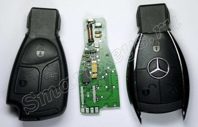 Как разобрать ключ mercedes