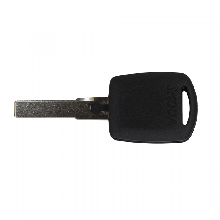 Ключ Skoda с чипом ID48, лезвие HU66 (чип ключ шкода ID48)