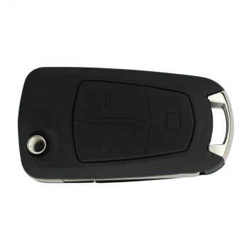 Ключ Opel Vectra C Signum выкидной три кнопки 433Mhz, лезвие HU100