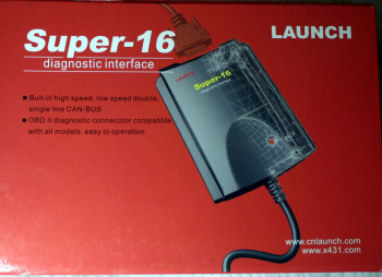 Launch SUPER 16 адаптер диагностический для Launch X 431