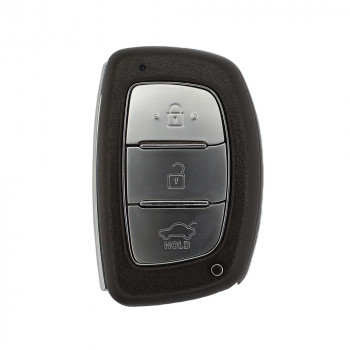 Корпус смарт ключа Hyundai с тремя  кнопками - батарея в корпусе