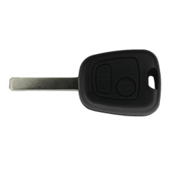 Корпус ключа Citroen две кнопки, лезвие VA2