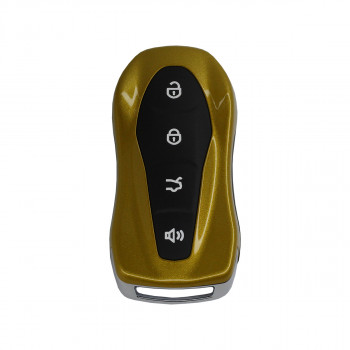 Ключ Geely Tugella с чипом 4А - золотой