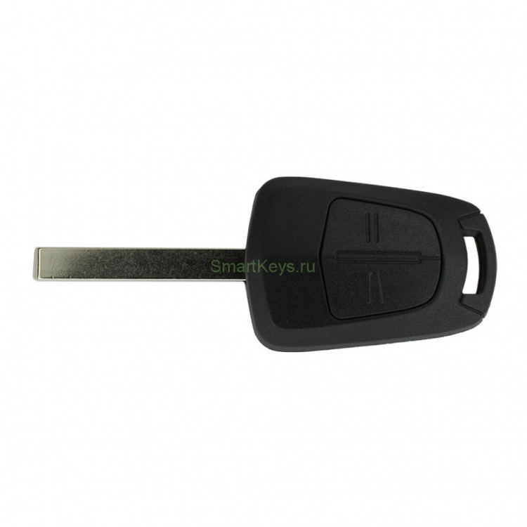 Ключ Opel Astra H Zafira B с двумя кнопками 433Mhz (чип ключ опель ...