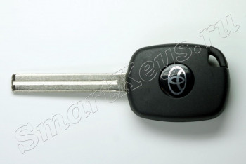 Ключ Toyota с электронным транспондером EH2  лезвие TOY48 длинное для копирования 4D транспондеров
