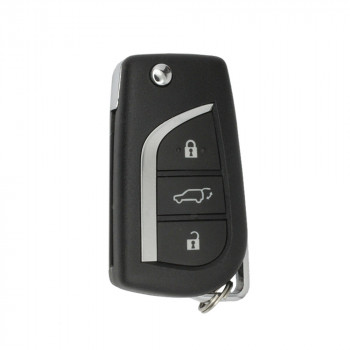 Выкидной ключ Toyota RAV4 LC200 Hiace с 2015 три кнопки с чипом H, европейский 433Мгц