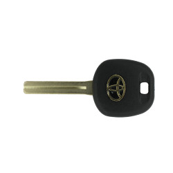 Ключ с транспондером Toyota 4D-68 (чип ключ texas 4D-68) внутренняя нарезка