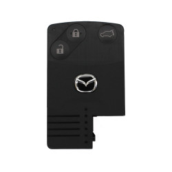 Смарт ключ карта Мазда CX7 CX9 три кнопки, для моделей европы 433Мгц (smart card Mazda)
