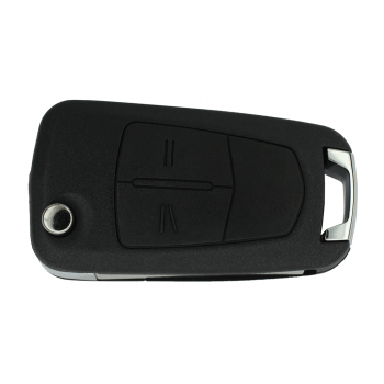 Ключ Opel Astra H Zafira B выкидной 2 кнопки 433Mhz (чип ключ опель астра зафира)