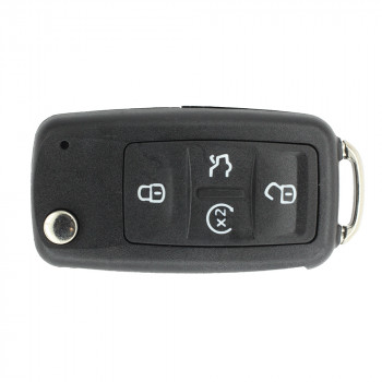 Корпус выкидного ключа VW четыре кнопки