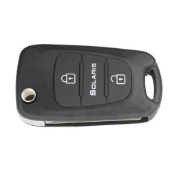 Корпус выкидного ключа Hyundai Solaris с двумя кнопками