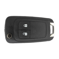 Корпус выкидного ключа Шевроле Chevrolet 2 кнопки лезвие HU100 