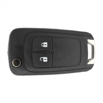 Корпус выкидного ключа Шевроле Chevrolet 2 кнопки лезвие HU100 