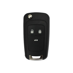 Корпус выкидного ключа Шевроле Chevrolet 3 кнопки лезвие HU100 