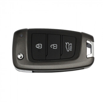 Ключ Hyundai Солярис выкидной, три кнопки, европейский 433Мгц с чипом 6F-60 - не оригинал