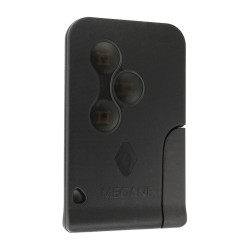 Ключ карта рено меган (чип ключ renault megane) 3 кнопки. Европейский 433Мгц - Не оригинал
