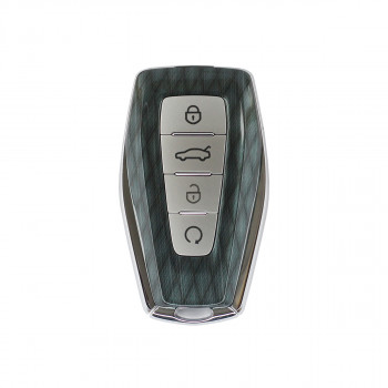 Ключ Geely Emgrand Monjaro с чипом 8A изумрудный 