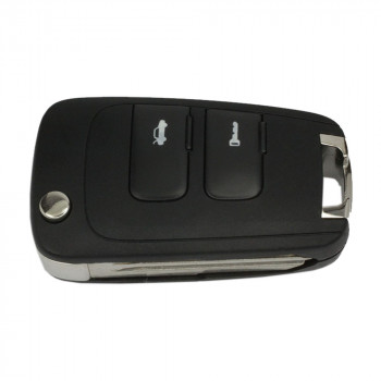 Ключ выкидной шевроле Эпика (Chevrolet EPICA) две кнопки с чипом 4D-60