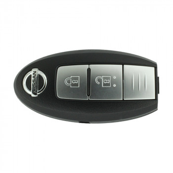 Смарт ключ для Nissan Qashqai 2 J11 с двумя кнопками до 2019 г