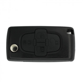 Корпус выкидного ключа Peugeot, 4 кнопки, лезвие HU83