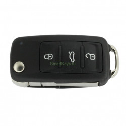 Дистанционный ключ VW Caravella, Transporter 5 кнопок. ID48 433MHz  номер 5K0837202AD