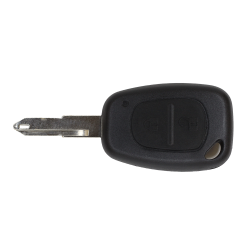 Корпус чип ключа Рено Клио Трафик Мастер (Renault Clio Trafic Master) 2 кнопки