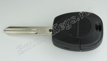 Ключ Nissan Micra, X-Trail, Terrano дистанционный 2 кнопки, европейский 433Мгц ID41
