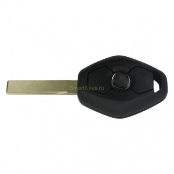 Ключ BMW для CAS 2 с чипом по PCF 7944 3 кнопки для моделей Европы 433Мгц, лезвие HU92
