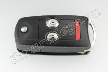 Ключ Acura MDX RDX  выкидной с двумя кнопками с чипом ID46 